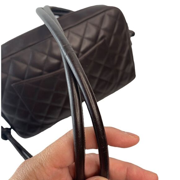CHANEL Brown Ligne Cambon Quilted CC Turnlock Camera Bag - Picture 5 of 16